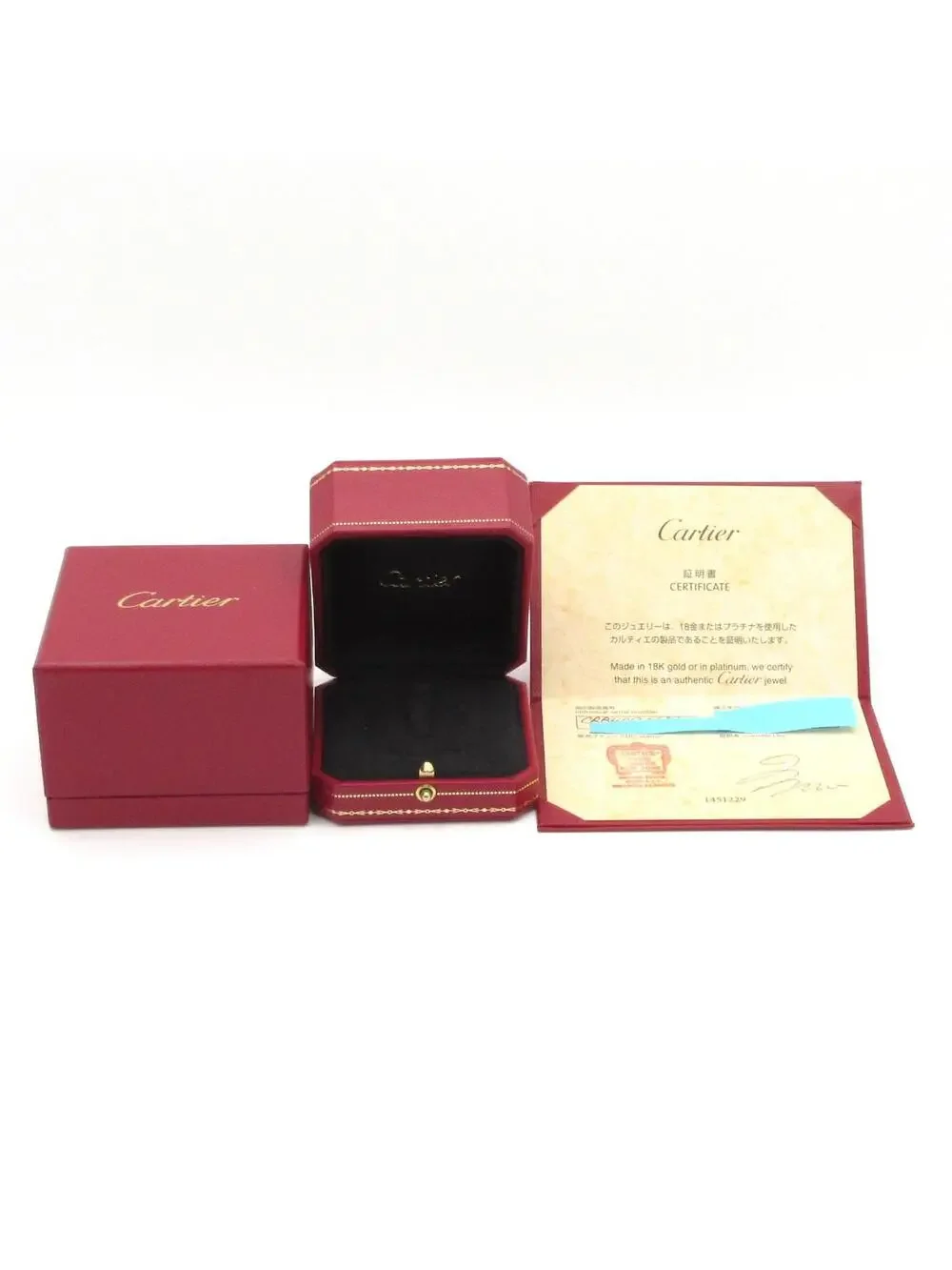 Cartier Trinity 18K White Gold Black #289364C24B